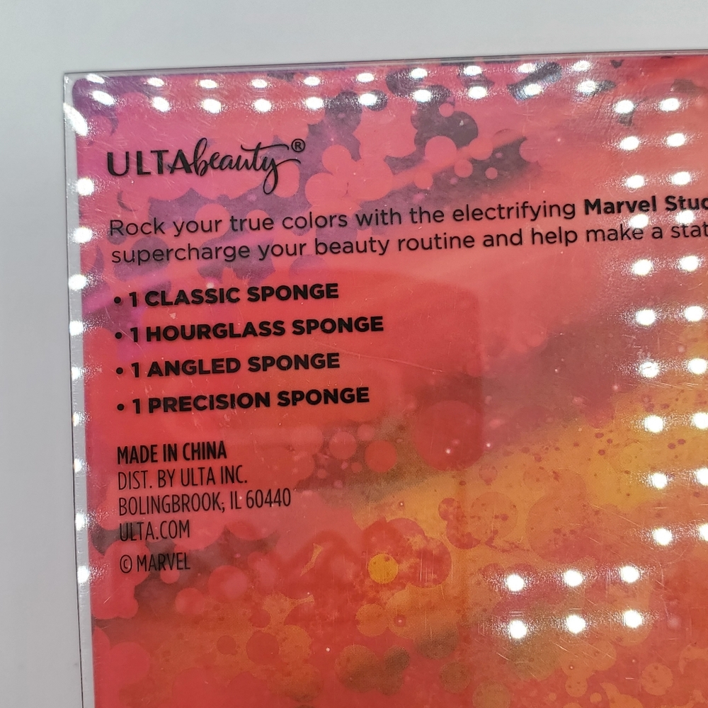 🌴5/$50 Marvel Thor Love and Thunder 4 Pc Makeup Blender Sponge Set NEW - Picture 5 of 7